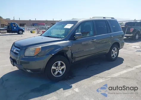 2008 Honda Pilot Ex-L from USA, damaged, VIN 5FNYF28768B012889
